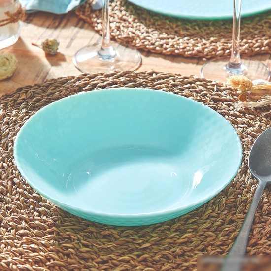 Тарелка глубокая Luminarc Pampille Light Turquoise Q4650