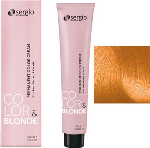 Крем-краска для волос Sergio Professional Color&Blonde Pastel&Metallic AP абрикос