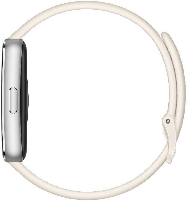 Фитнес-браслет Huawei Band 11 (серебристый алюминиевый корпус, с белым силиконовым ремешком, международная версия)