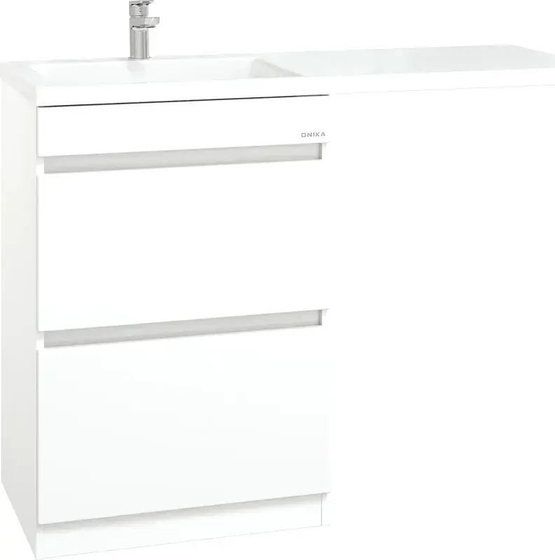 Onika Тумба с умывальником Милтон 58 105801 + Madera Kamilla 120 L