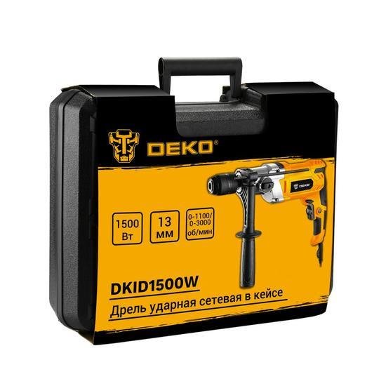 Ударная дрель Deko DKID1500W 063-4322