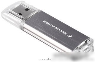 USB Flash Silicon-Power Ultima II I-Series Silver 32 Гб (SP032GBUF2M01V1S)