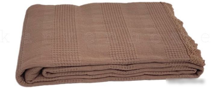 Плед Karven Dantelli Waffle Pike Евро 200x220 Р 931 (сухая роза)