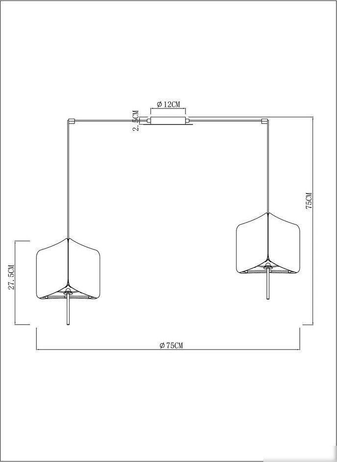 Подвесная люстра Arte Lamp A7084SP-6BK