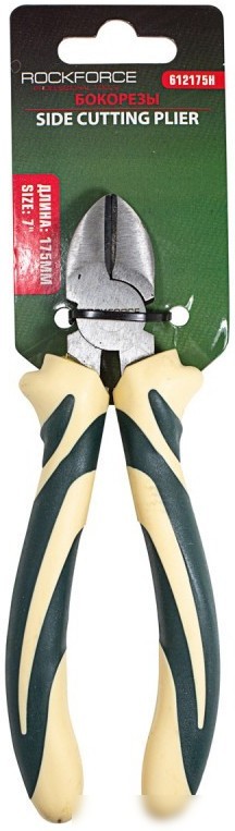 Кусачки боковые (бокорезы) RockForce RF-612175H Кусачки боковые (бокорезы) RockForce RF-612175H