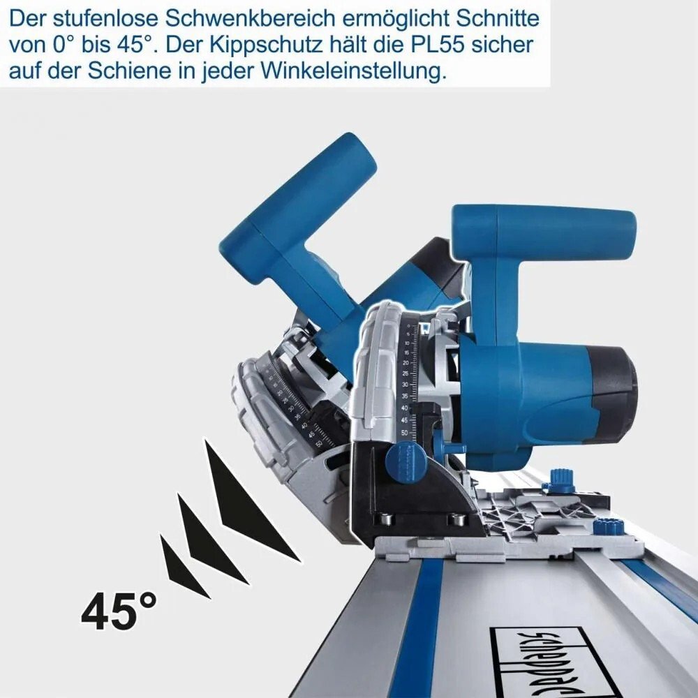 Дисковая погружная пила Scheppach PL 55