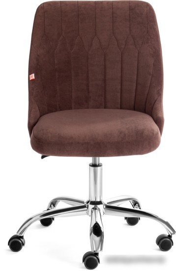 Кресло TetChair Swan (флок, коричневый)