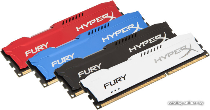 Оперативная память Kingston HyperX Fury Blue 8GB DDR3 PC3-12800 (HX316C10F/8)