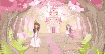 Виниловые обои Citydecor Princess 2 500x260