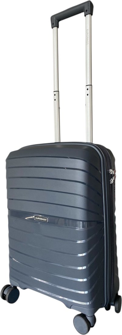 Чемодан-спиннер Eurobags PP-N99 (S, графитовый)
