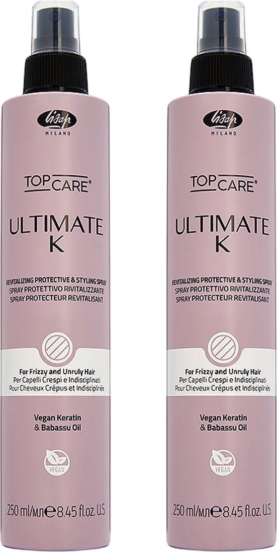 Спрей Lisap Top Care Ultimate K Protective & Styling 2x250 мл
