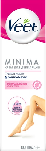 Veet Крем для депиляции Minimal и для нормальной кожи 100 мл