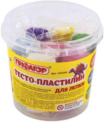 Пластилин Пифагор 104544 (7 цв)
