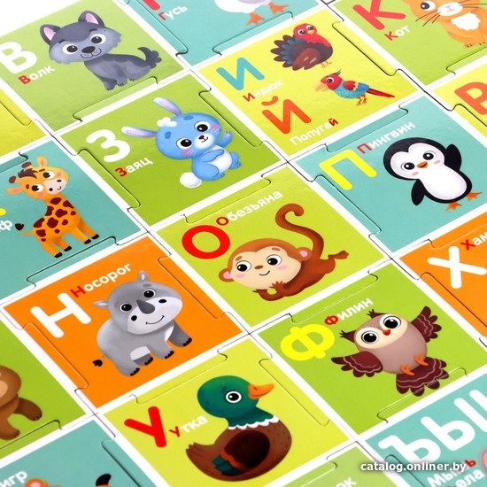 Мозаика/пазл Puzzle Time Собираем алфавит 6031130