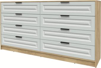 Комод Интерлиния Концепт КТ-К197 Деко (дуб золотой/грей)