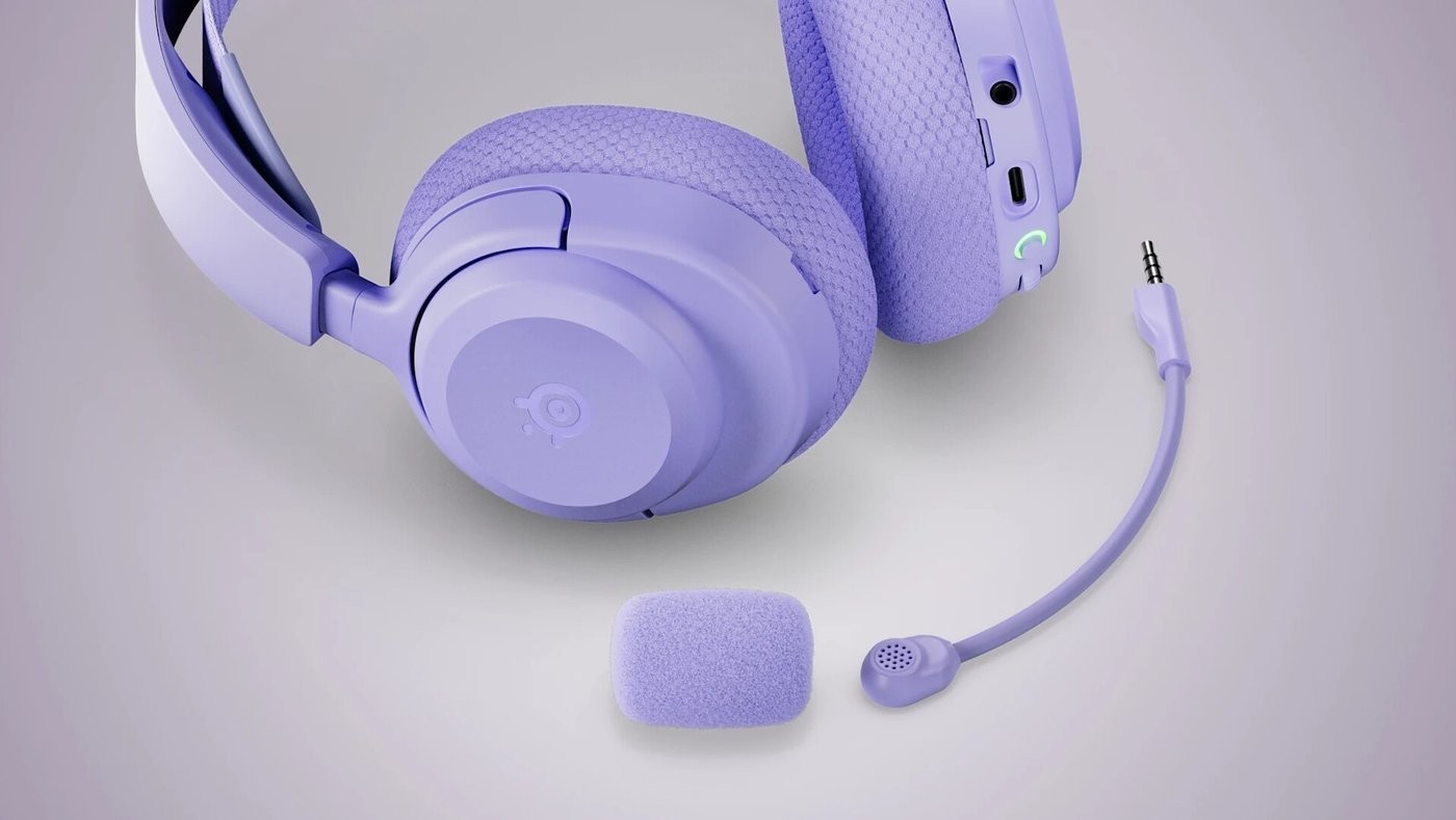 Наушники SteelSeries Arctis Nova 3P Wireless (для PlayStation, сиреневый)