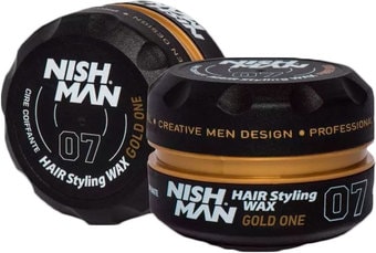 Nishman Воск для укладки волос 07 Gold One 100 мл
