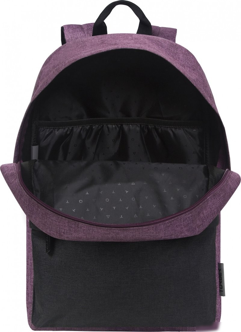 Городской рюкзак Torber Graffi T8965-PUR-BLK (фиолетовый/черный)