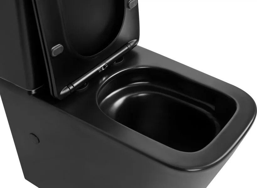 Унитаз напольный Abber Rechteck AC1210TMB
