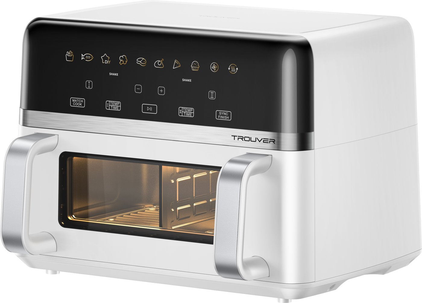 Аэрогриль (аэрофритюрница) Trouver FD20s Pro White (белый)