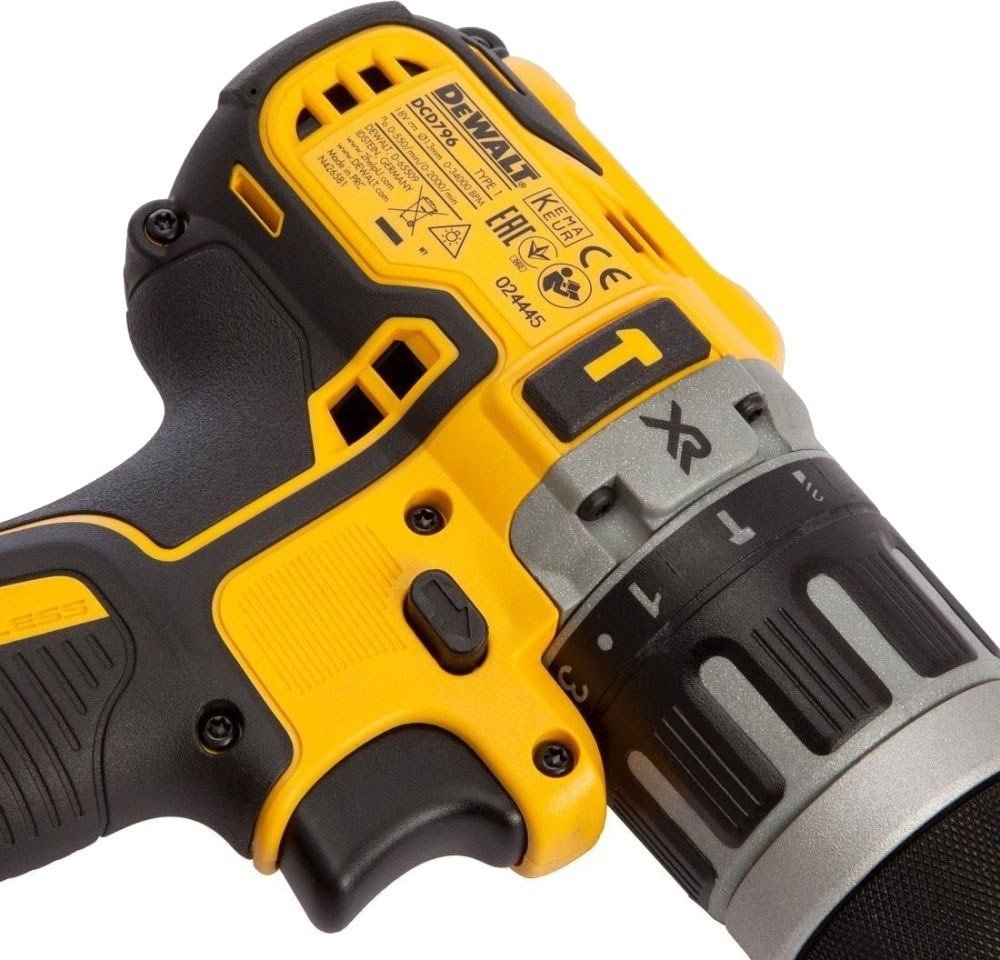 Ударная дрель-шуруповерт DeWalt DCD796P1 (с 1-им АКБ, кейс)