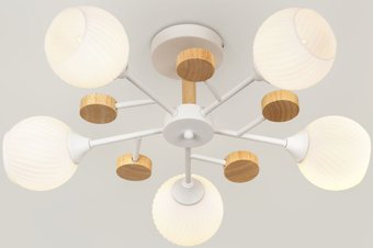 Люстра средней высоты Rivoli Chiara 9180-305 Б0068452