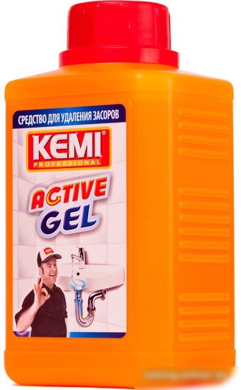 Средство для сантехники Kemi Professional Active Gel 500 мл