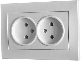 Розетка Elbi Vega 510-015630-908 (белый)