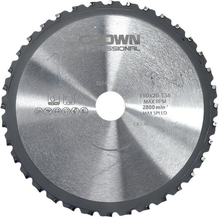 Пильный диск Crown CAS-MS3620150DC (для CROWN CT25040HX)