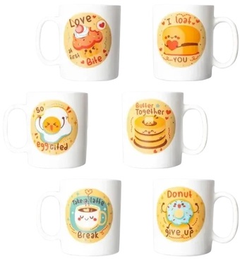 Набор кружек Luminarc Essence Breakfast Buddies Q2735
