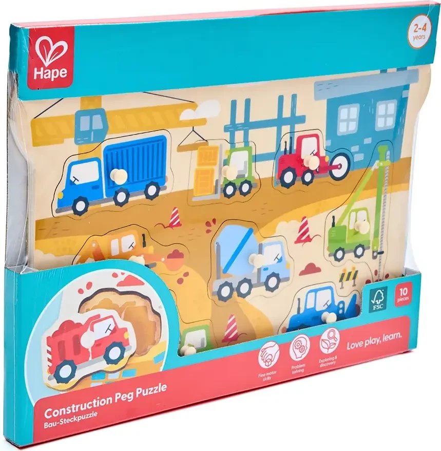 Сортер Hape Строительные машины E1456_HP