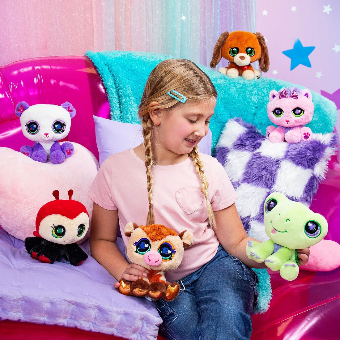 Классическая игрушка Hasbro Littlest Pet Shop Плюш Кошка 00673_LPS