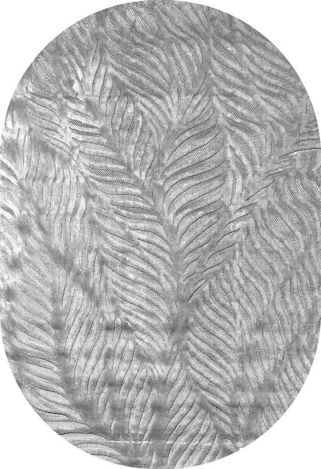 Ковер для жилой комнаты Valentis Juno G595AG-GREY-OVAL (2x3)