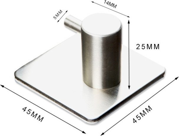 Крючок для ванны Saniteco HC40591S