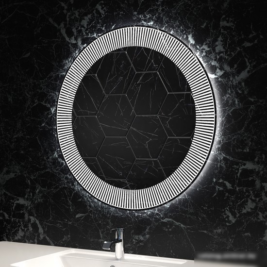 Пекам Зеркало LED Galaxy-80х80d (с сенсором на взмах руки)