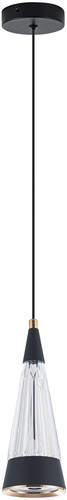 Подвесная люстра LED4U L7121-1 BK