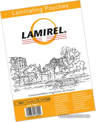 Пленка для ламинирования Lamirel A5, 125 мкм, 100 л LA-78661 Пленка для ламинирования Lamirel A5, 125 мкм, 100 л LA-78661