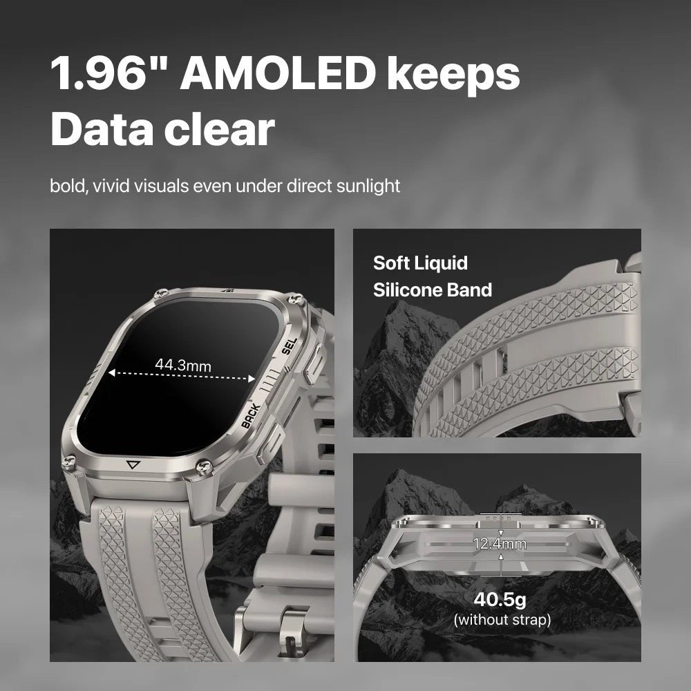 Умные часы Kospet Pulse 2 (черный)