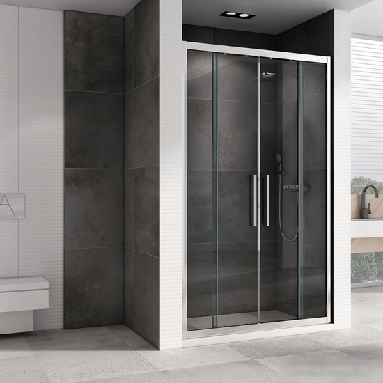 Душевая дверь Abber Schwarzer Diamant AG33160H