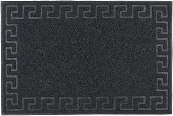 Придверный коврик SunStep Spongy Меандр 50х80 38-313 (черный)