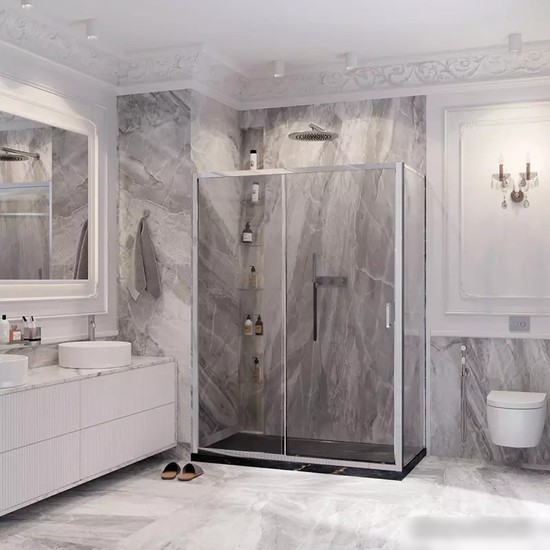 Душевой уголок Ambassador Forsa 100x70x200 17021116AX-70AX