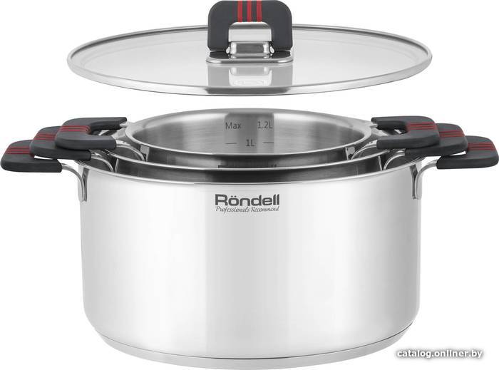 Кастрюля Rondell Stripes RDS-1636