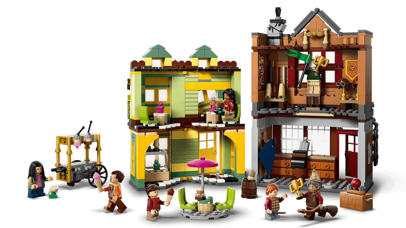 Конструктор LEGO Harry Potter 76452 Все для квиддича и Кафе-морожен Флориана Фортескью