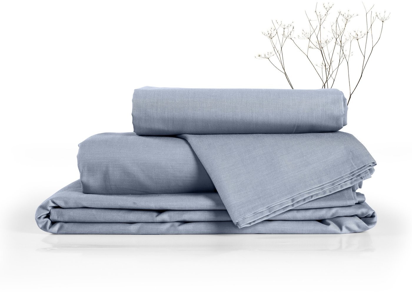 Постельное белье Verossa 220x240 776149 (Melange Indigo)