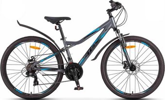Велосипед Stels Navigator 610 MD 26 V050 р.14 (антрацитовый/синий, разобранный)