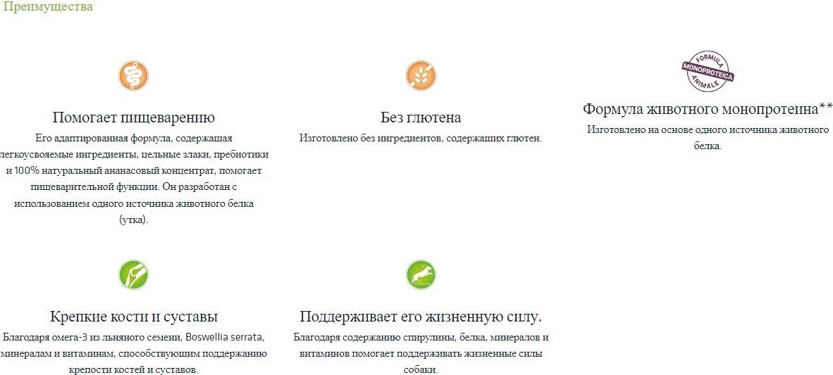 Сухой корм для собак Trainer Natural Sensitive No Gluten Medium&Maxi Adult с уткой 12 кг