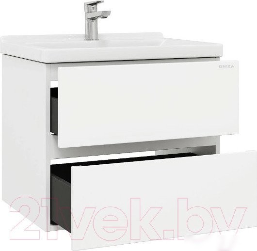 Onika Тумба с умывальником Эвада 70 107061 + Santek Миранда 70 1WH302250