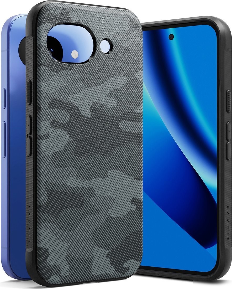 Чехол для телефона Ringke Onyx для Pixel 10a (Camo Black)
