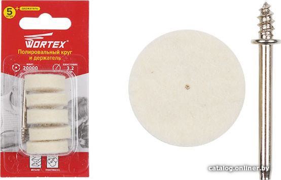 Круг полировальный Wortex ETFP3225018 Круг полировальный Wortex ETFP3225018