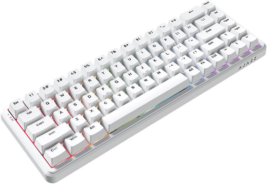 Клавиатура Ajazz AK680 Max (белый)